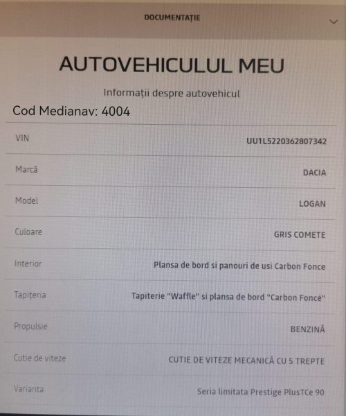 Dacia Logan 0.9 TCE, Seria Limitată Prestige PlusTCE 90, 69.000 km